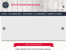 Tablet Screenshot of fruitsdemermadeleine.com